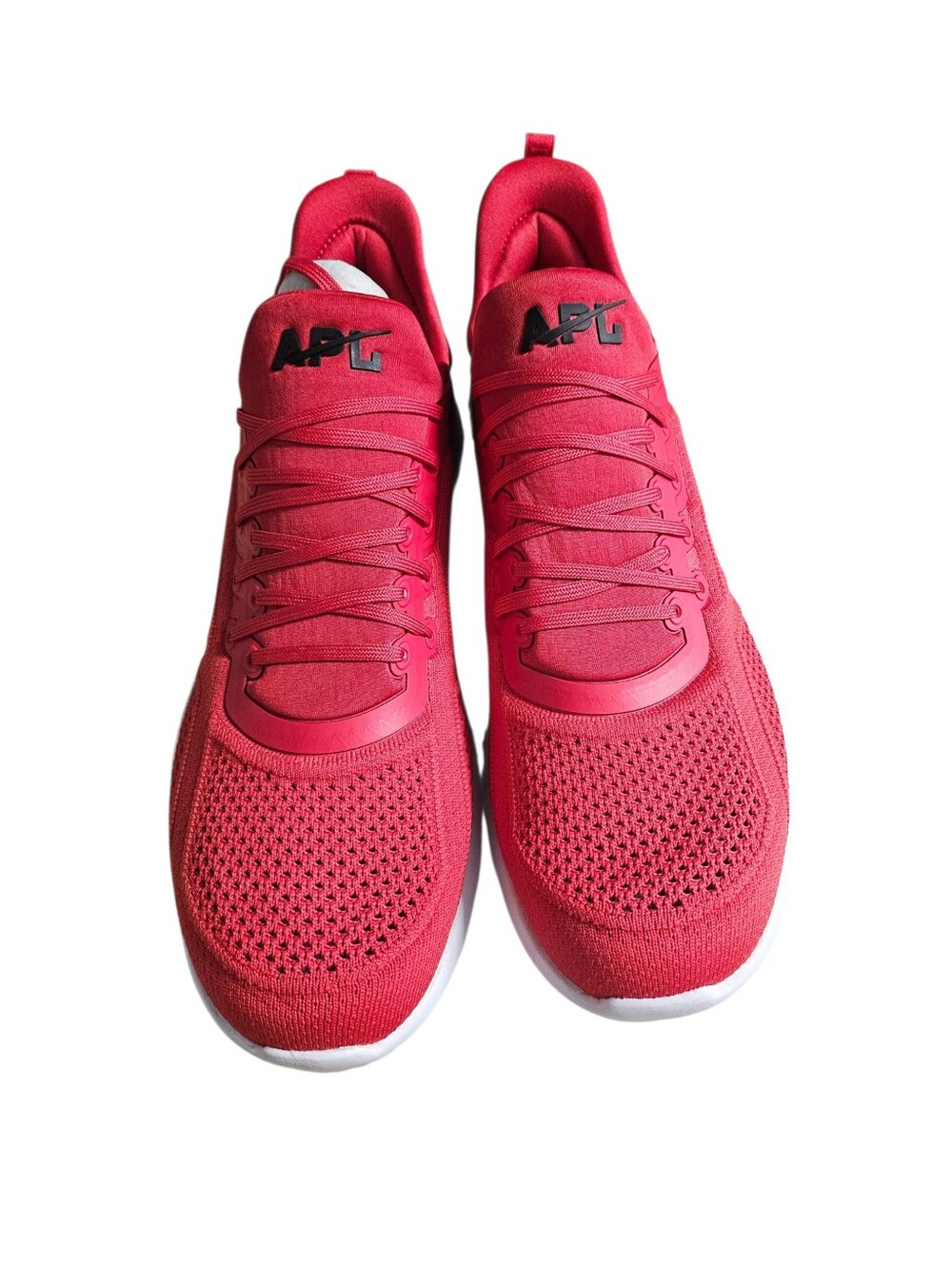 NIB APL Techloom Breeze Running Shoes Red White Men 13